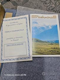 Stola in Pura Pashmina 100% – Artigianato Nepal (1