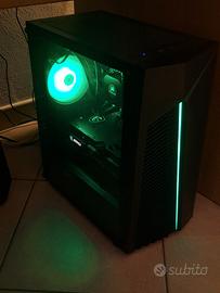 PC fisso gaming i5 11400, 16gb, RX6600XT