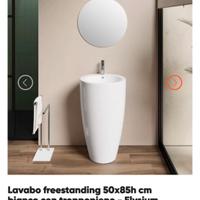 Lavabo freestanding 50 x 85 h cm