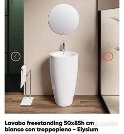 Lavabo freestanding 50 x 85 h cm