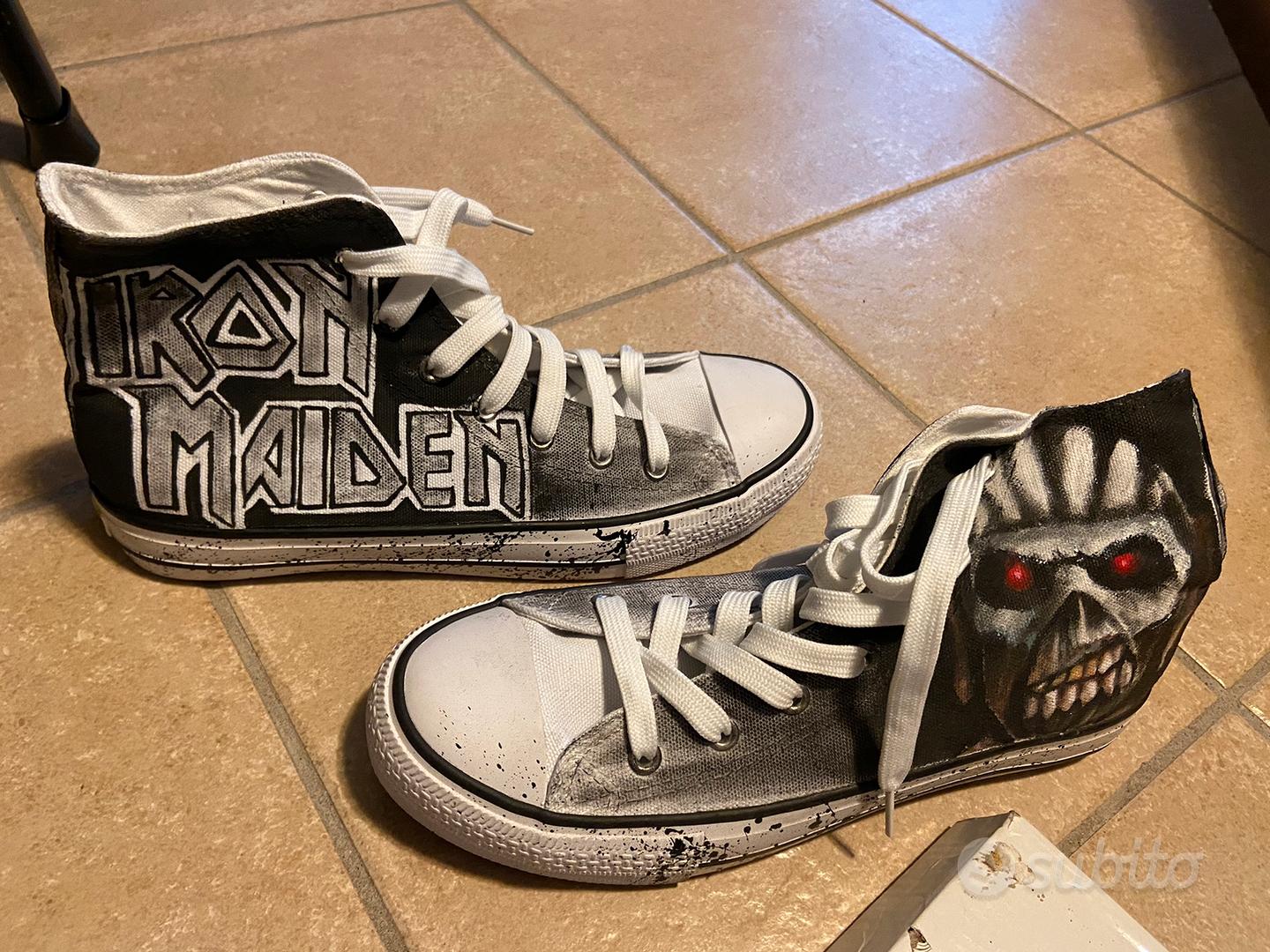 Converse all star outlet iron maiden