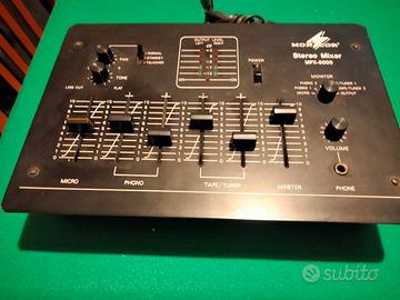 monacor mpx-5000 mixer stereo vintage 