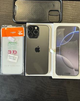 Iphone 16 pro max 256gb