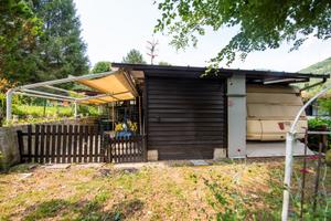 bungalow con roulotte stanziale