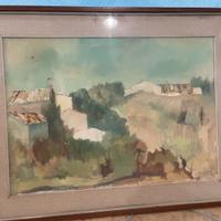 Dipinto Originale di Mario Missiroli – Paesaggio