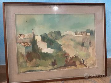 Dipinto Originale di Mario Missiroli – Paesaggio