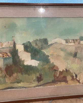 Dipinto Originale di Mario Missiroli – Paesaggio