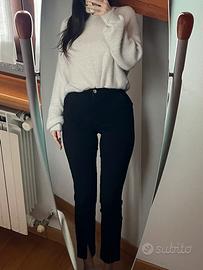 Pantaloni skinny neri a vita alta Tally Weijl XS