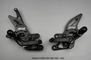 Pedane arretrate YAMAHA FAZER 800 / 1000 2006 2016
