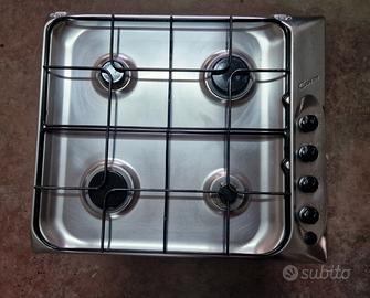 piano cottura - letto in ferro battuto -lavandino