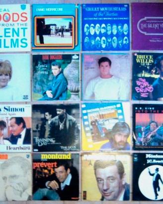 22 dischi 33 LP CINEMA Disney REDFORDWest MONTAND