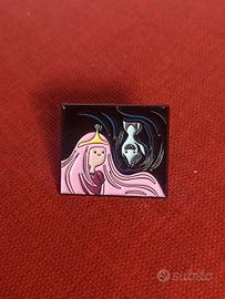 Spilla "Gommarosa e Marceline" 