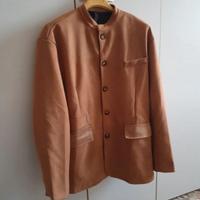 Giacca uomo finta pelle alcantara taglia XL