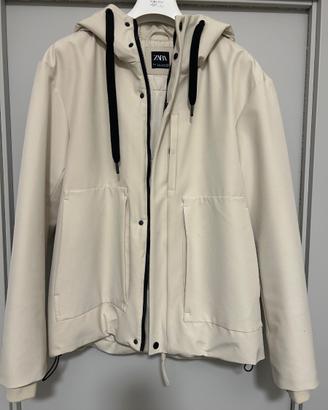 GIUBBOTTO ZARA TECNICO CON CAPPUCCIO