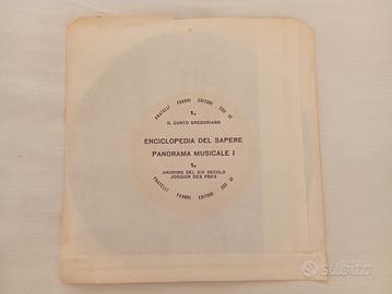 Enciclopedia del Sapere Panorama Musicale 