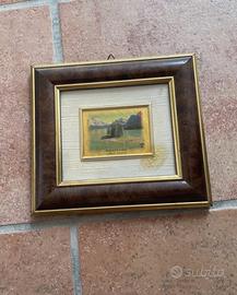 Quadretto foglio d’oro 23kt