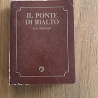 serigrafia Ponte di rialto in lamina oro 24 carati