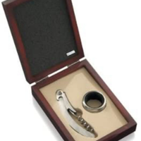 Cofanetto enoteca Set 2 Pezzi Inox BRANDANI