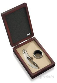 Cofanetto enoteca Set 2 Pezzi Inox BRANDANI