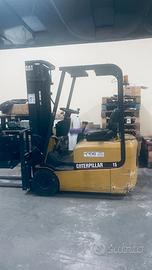 Muletto Caterpillar EP15KRT USATO batteria buona
