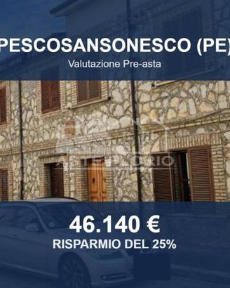 Immobile in asta di 144 m² a Pescosansonesco