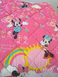 Piumone Caleffi Minnie letto singolo double face 