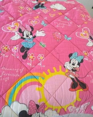 Piumone Caleffi Minnie letto singolo double face 