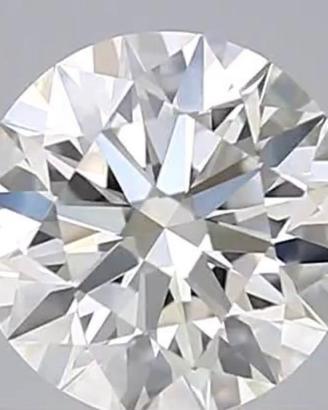 Diamante natural 0,40 ct F VVS1 3EX IGI inci laser