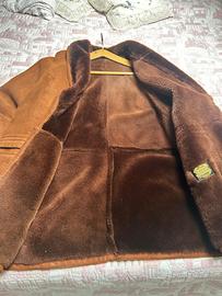 Cappotto shearling originale uomo