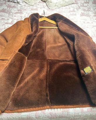 Cappotto shearling originale uomo