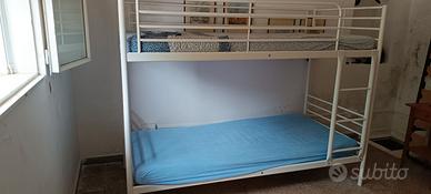 Letto a castello in metallo Ikea