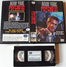 VHS - PSYCHO III - CIC VIDEO - 1988 - Ex noleggio