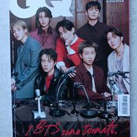 Rivista GQ con BTS in copertina