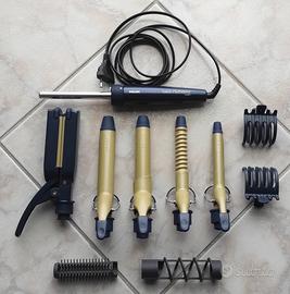 Set piastra e arricciacapelli Philips