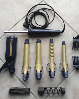 Set piastra e arricciacapelli Philips