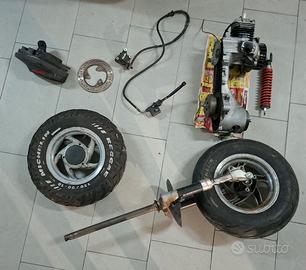 (forcella, coppia cerchi, freno) PIAGGIO