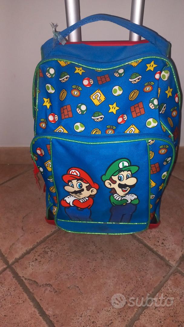 Zaino scuola elementare super on sale mario