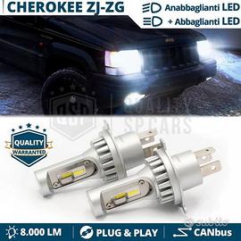 Kit LED H4 Per JEEP GRAND CHEROKEE ZJ-ZG 6500K