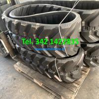 Cingoli in gomma 400X72.5X72W e 400x72.5x74W