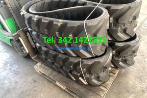 Cingoli in gomma 400X72.5X72W e 400x72.5x74W