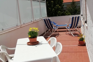 Casa vacanze sul mare con terrazzo no agosto