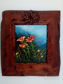 Quadro pittura a olio