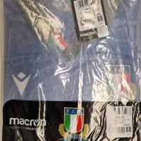 Maglia rugby Italia Macron FIR e pallone Gilbert