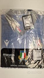 Maglia rugby Italia Macron FIR e pallone Gilbert