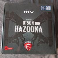 Scheda Madre MSI B150M Bazooka con processore.
