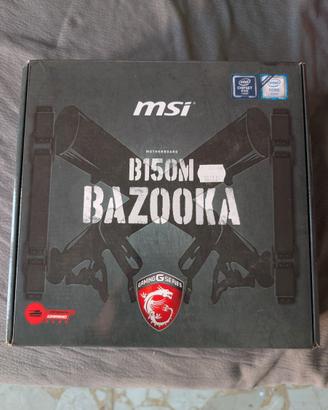 Scheda Madre MSI B150M Bazooka con processore.