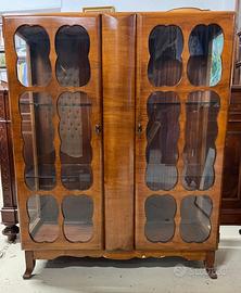 MOBILE VETRINETTA STILE INGLESE PRIMI '900