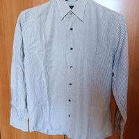 Camicia bianca a righe grigie C.D.I.