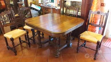 Tavolo francese fine 800