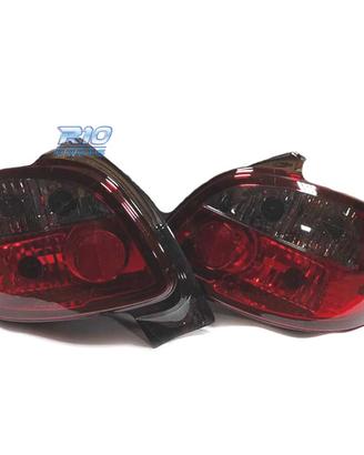 FANALI PEUGEOT 206 98-09 ROSSO GRIGIO